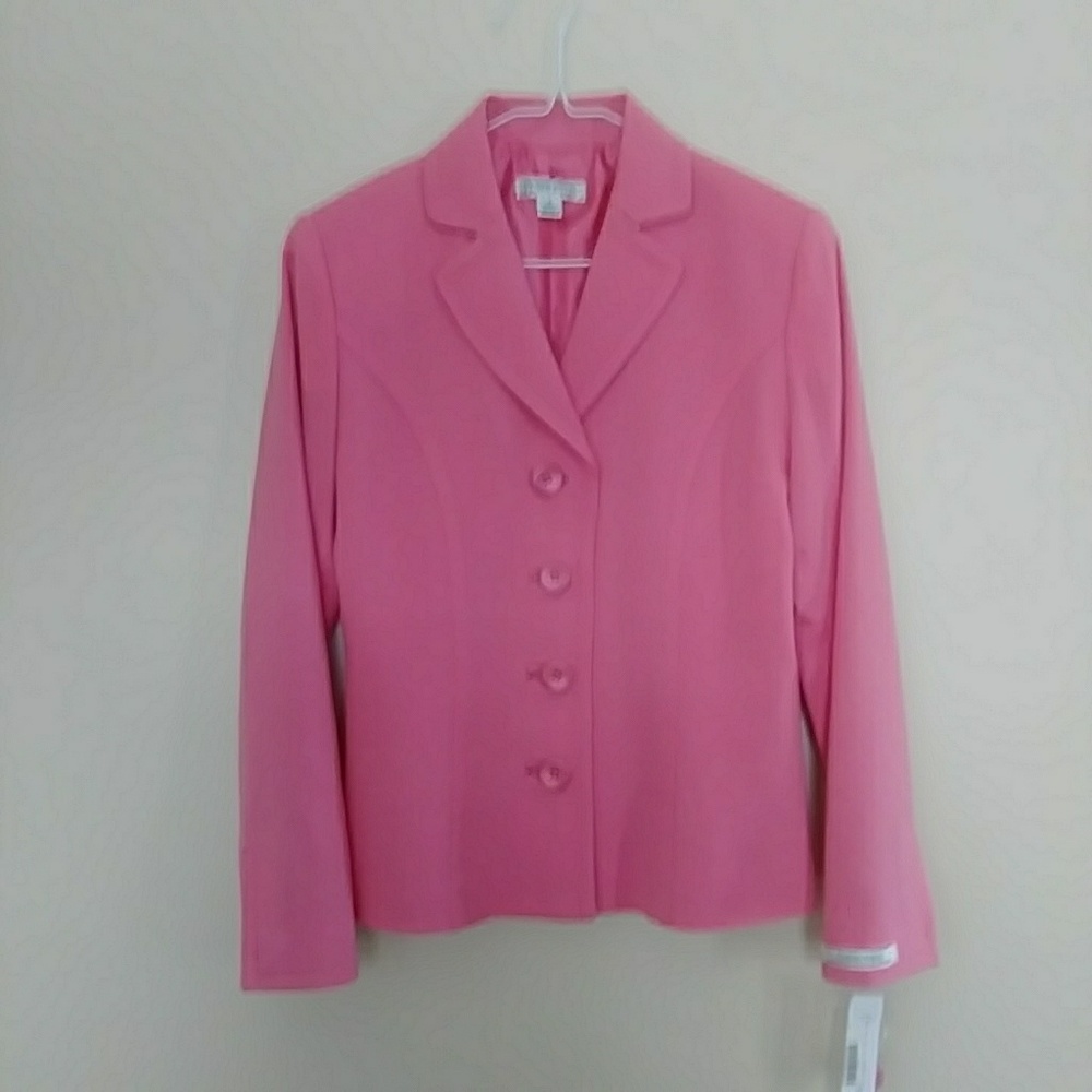 Pendleton Wool Blazer Pink Sz 4 NWT